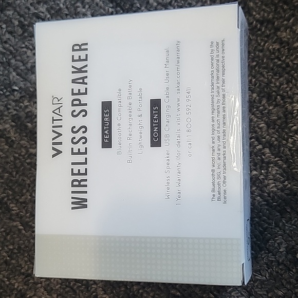 Vivitar wireless speaker - Picture 3 of 3